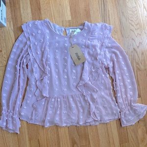Listiele pink top size M NWT
